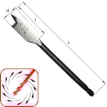 d=8,0мм L=150 сверло по дереву перьевое проф. FESTA