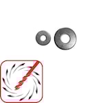 Шайба плоская усиленная, оцинкованная DIN 9021, M12 уп 30шт