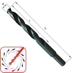 13.5мм L=160 l=108 сверло по металлу с прот хв DIN 338 Festa