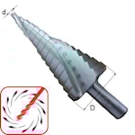 4-12/9 сверло по мет. ступ. конусн. Festa Standard