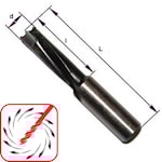 5х57лев. Фреза твердосплавная для глухих отверстий